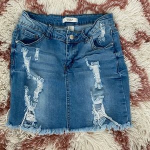 FOREVER 21 MIDI SKIRT